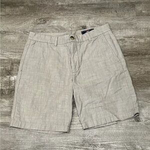 Vineyard Vines Links Short 32 100% Polyester Flat Chino 8.5" Shorts